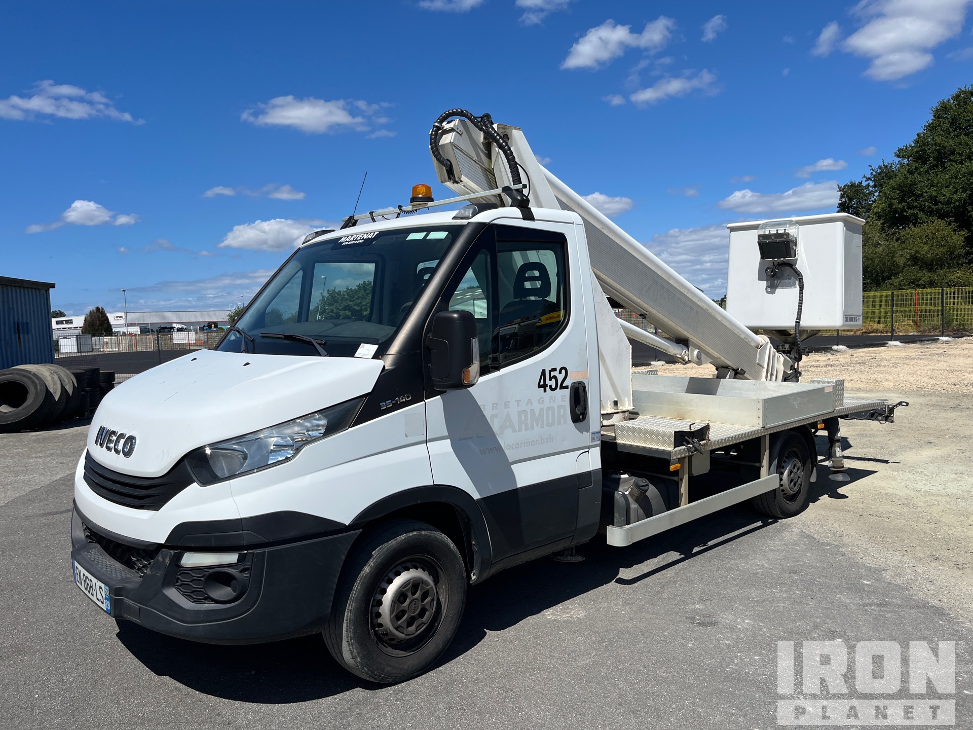 2017 Multitel MT 202 20.2 m on 2017 Iveco Daily 3C14 4x2 Bucket Truck