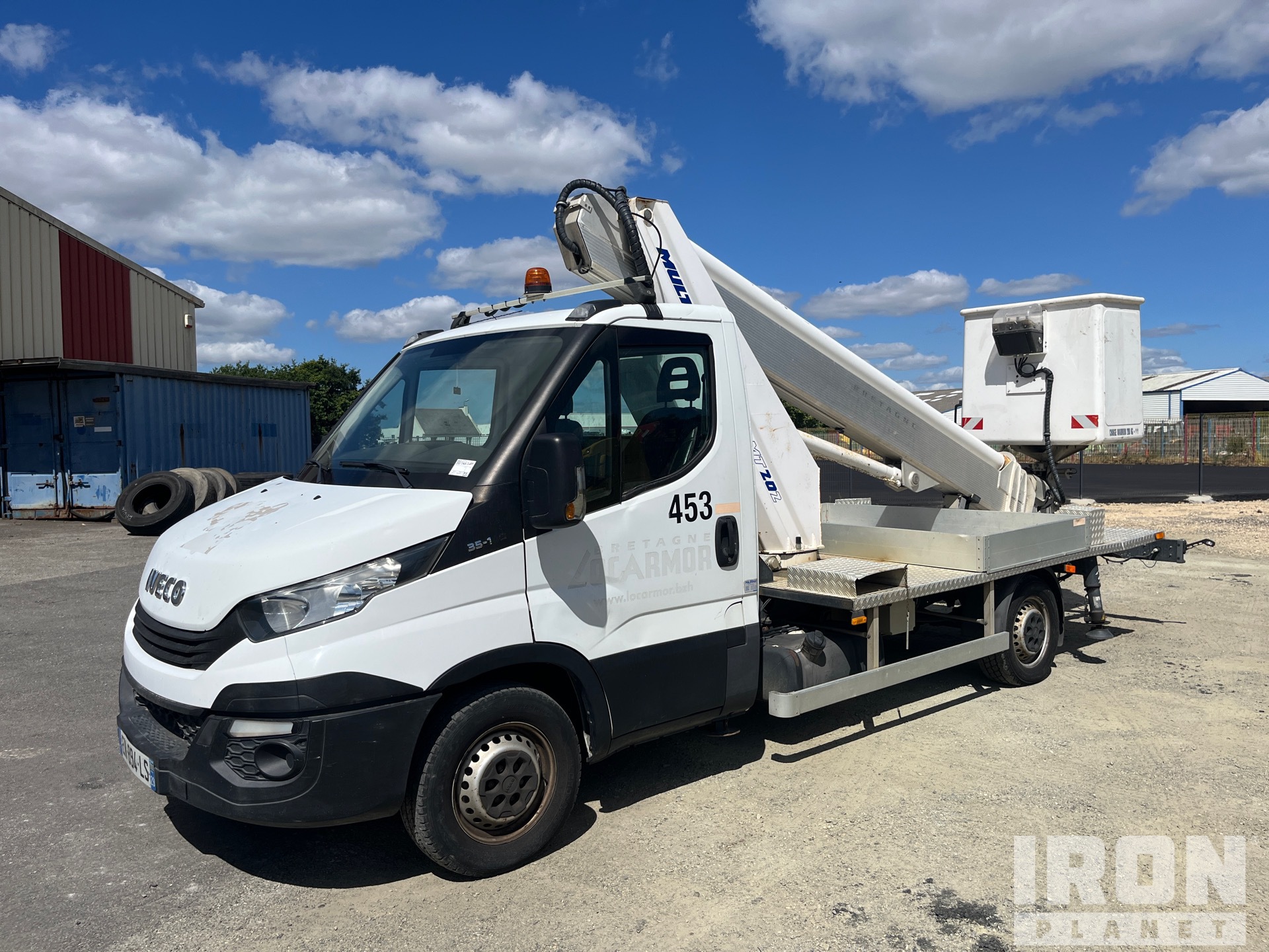2017 Multitel MT 202 20.2 m on 2017 Iveco Daily 3C14 4x2 Bucket Truck