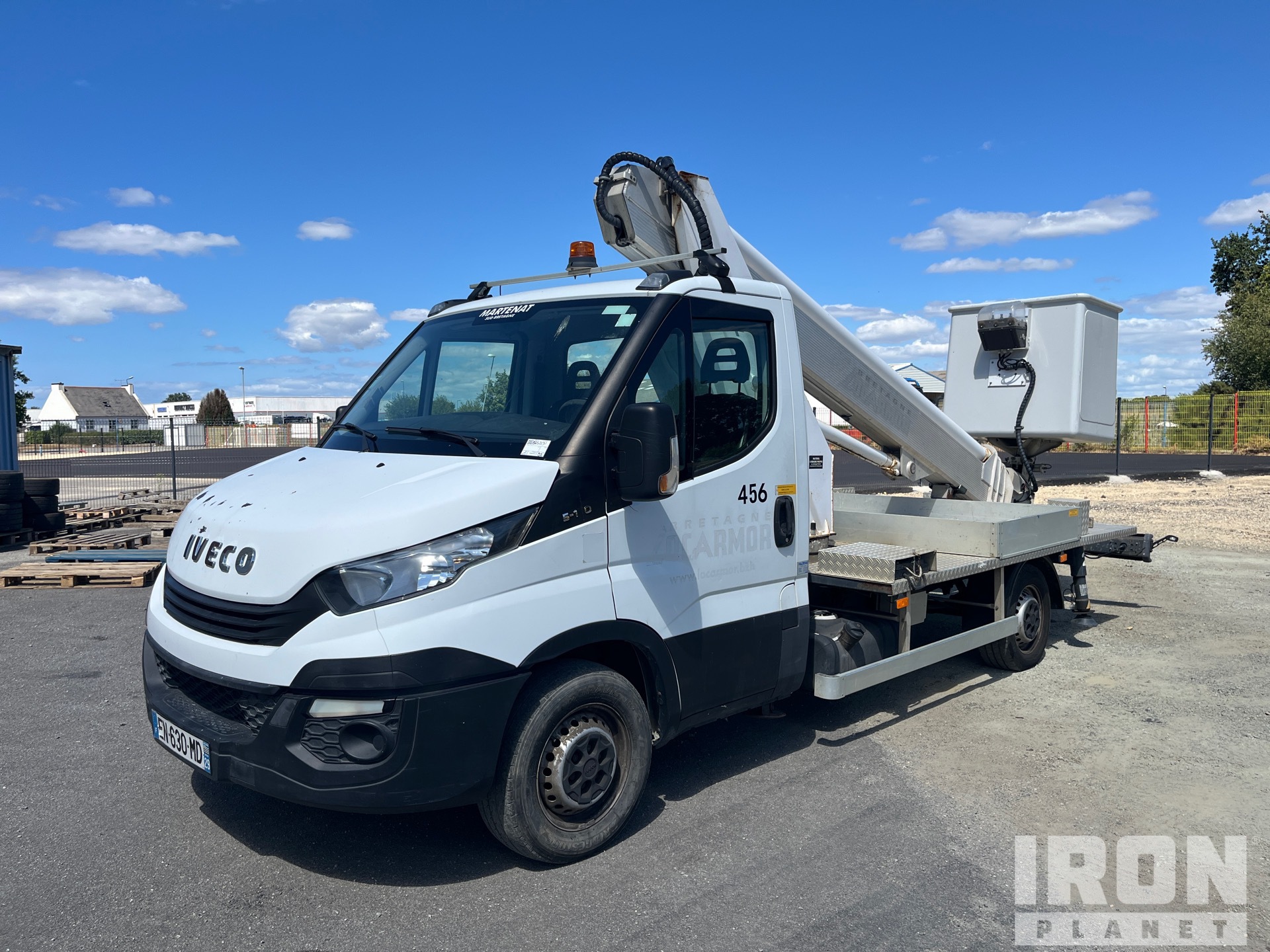 2017 Multitel MT 202 20.2 m on 2017 Iveco Daily 3C14 4x2 Bucket Truck