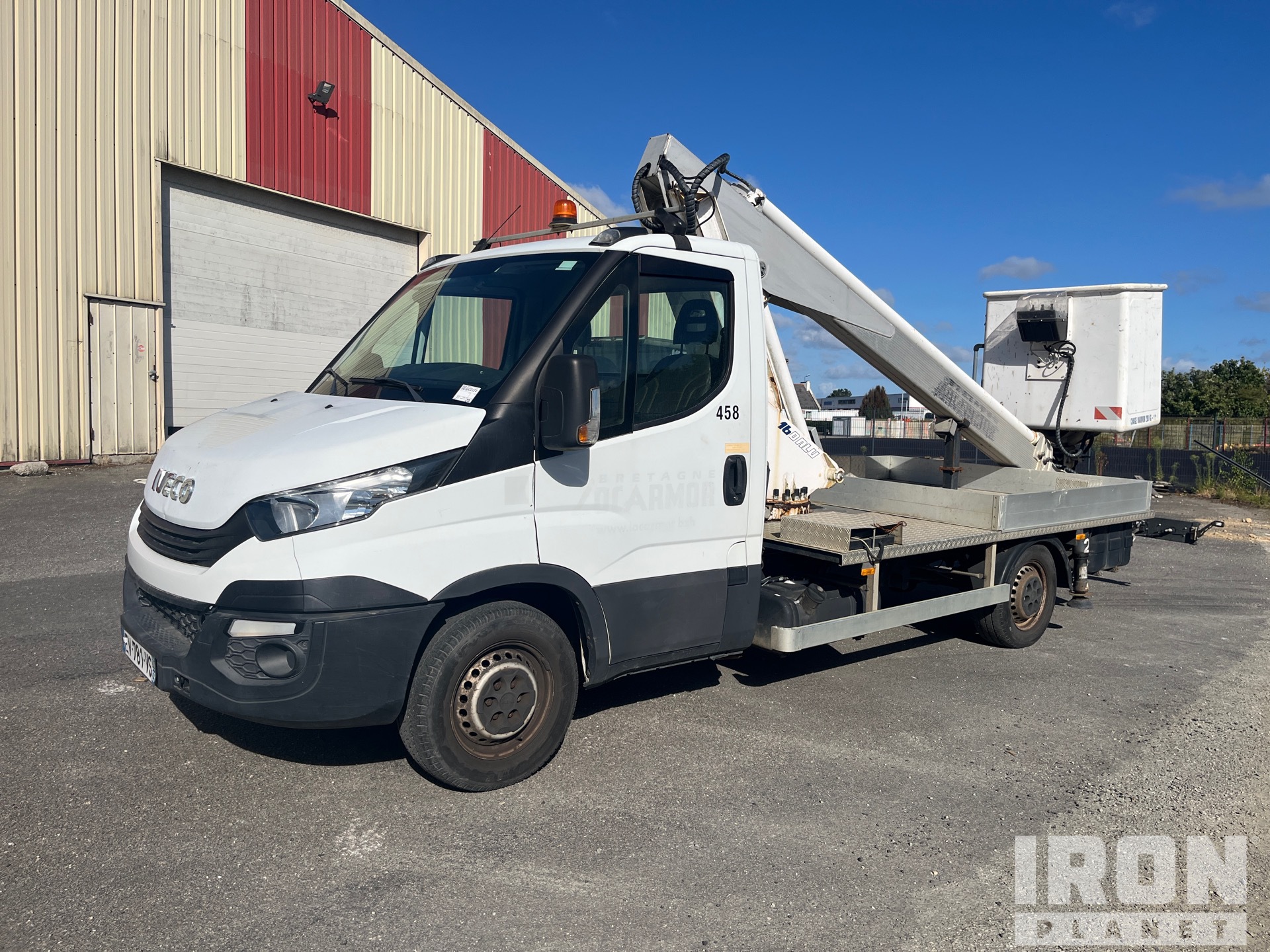 2018 Multitel 160 ALU 16.5 m on 2018 Iveco Daily 3C14 4x2 Bucket Truck