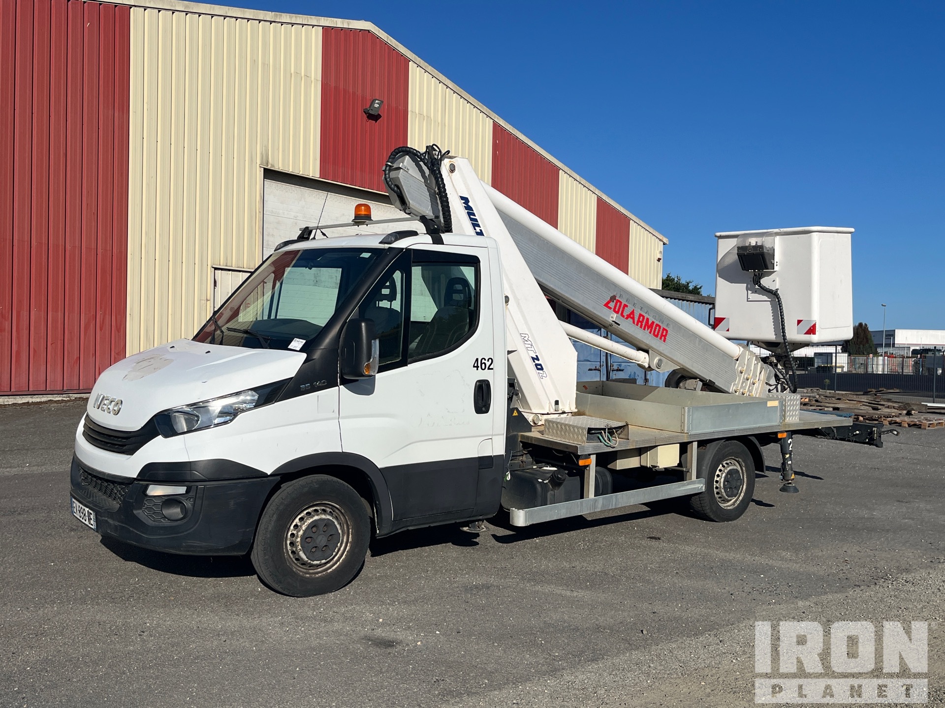 2018 Multitel MT 202 20.2 m on 2018 Iveco Daily 3C14 4x2 Camion Nacelle Bucket Truck