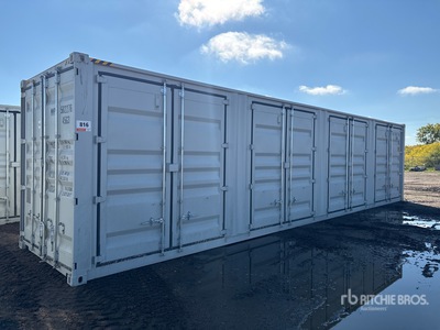 2026 40 ft High Cube Multi-Door Storage Container