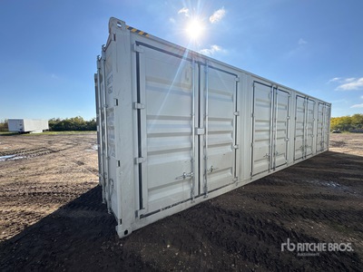 2026 40 ft High Cube Multi-Door Storage Container