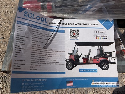 2026 SDLOOL SL-GC42S Off-Road Wózek golfowy (Unused)