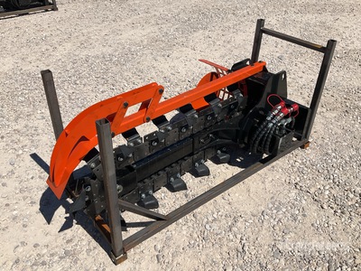 2026 GIYI D39 Mini Trancheuse pour chargeuse à différentiel (Unused)