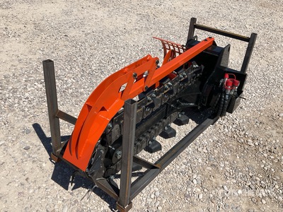 2026 GIYI D39 Mini Trancheuse pour chargeuse à différentiel (Unused)