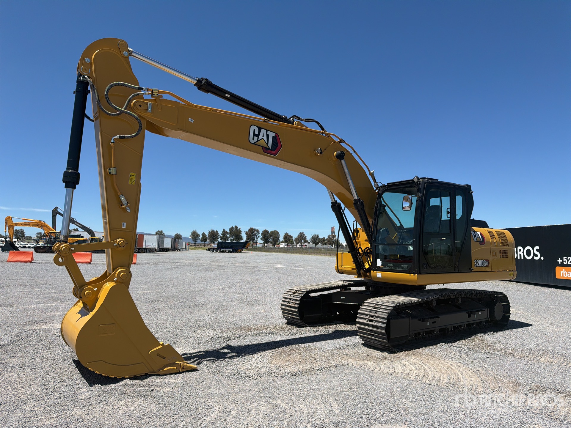 2025 Cat 320D3GC Tracked Excavator (Unused)