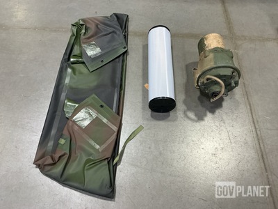 (5) Separator Filter Canisters, (1) Vehicular Curtain & Assorted Items