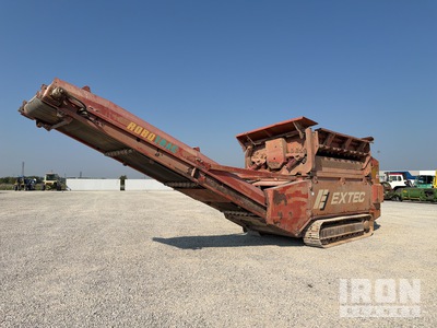 Extec Robotrac Tracked Crawler Siebanlage