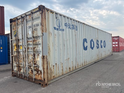 2012 40 ft High Cube Storage Container