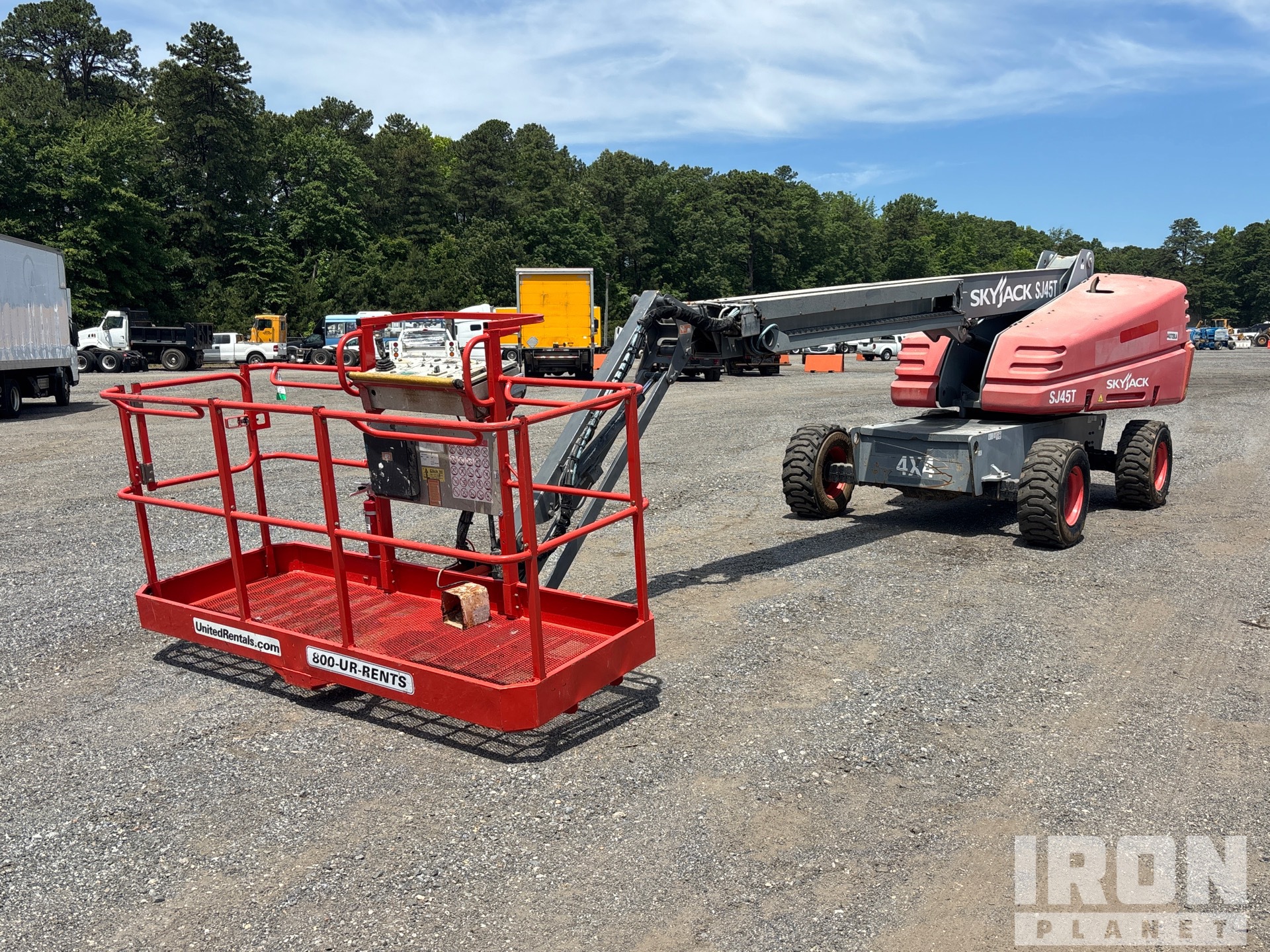 2017 Skyjack SJ45T 4WD Diesel Telescopic Boom Lift