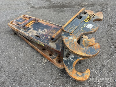 96 in Q/C Hydraulic Breaker Body Attacco per escavatore