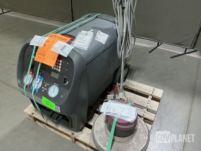 (1) Refrigerant Recovery, Recycling & Recharging Station & (1) Floor Scrubber