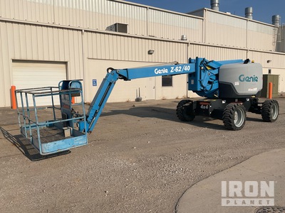 2016 Genie Z-62/40 4WD Dual Fuel Articulating Boom Lift