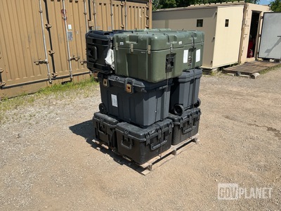 (16) Assorted Storage Cases