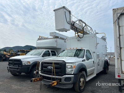2011 Telelift TTS 25-5-GY 35 ft on 2011 Ford F-550 XL 4x2 رافعة جوية  على فان