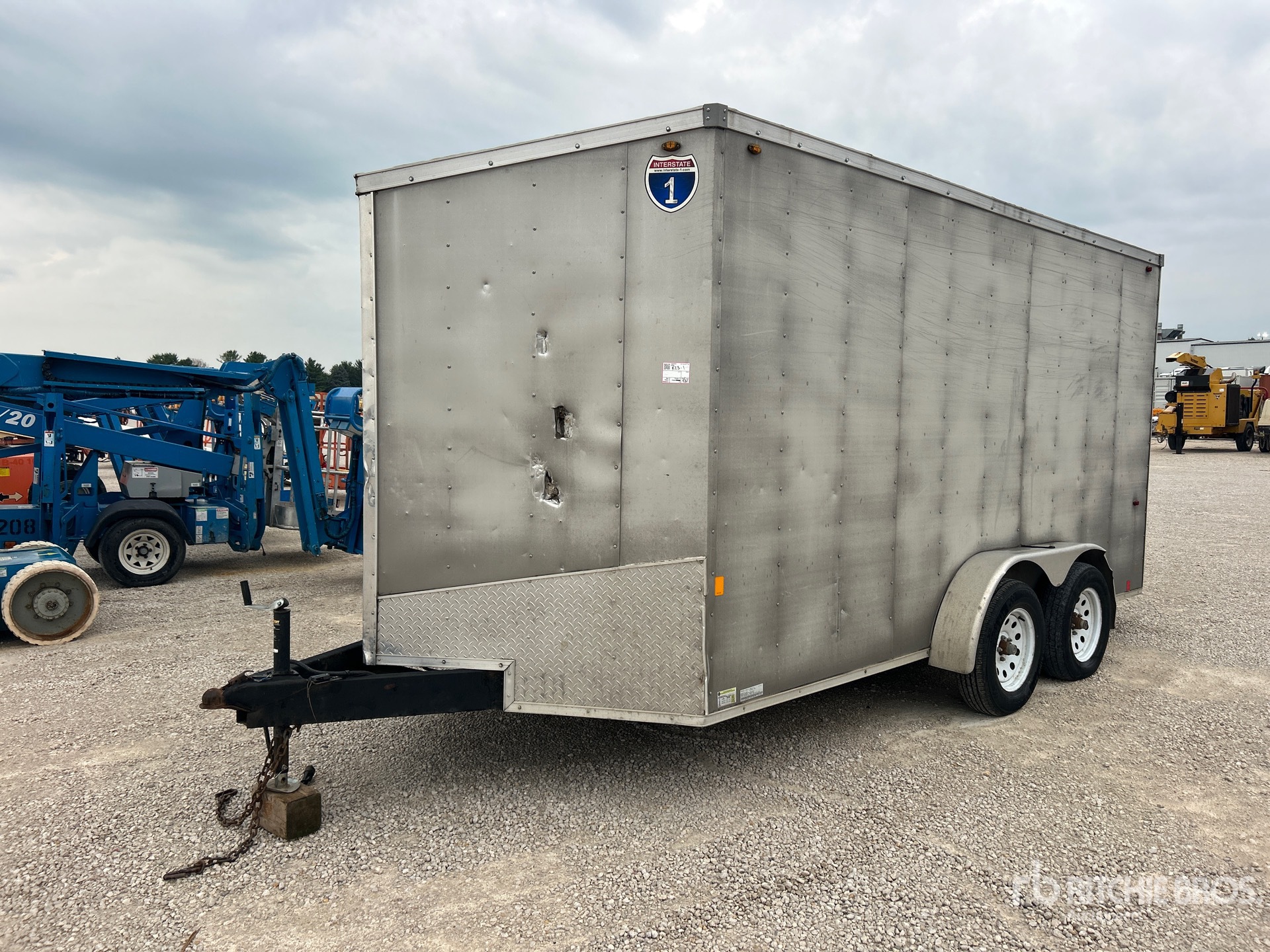 2019 Interstate IFC714TA2 14 ft T/A Enclosed Trailer