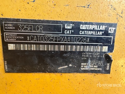 2017 Cat 325F L CR Excavadora de Cadenas