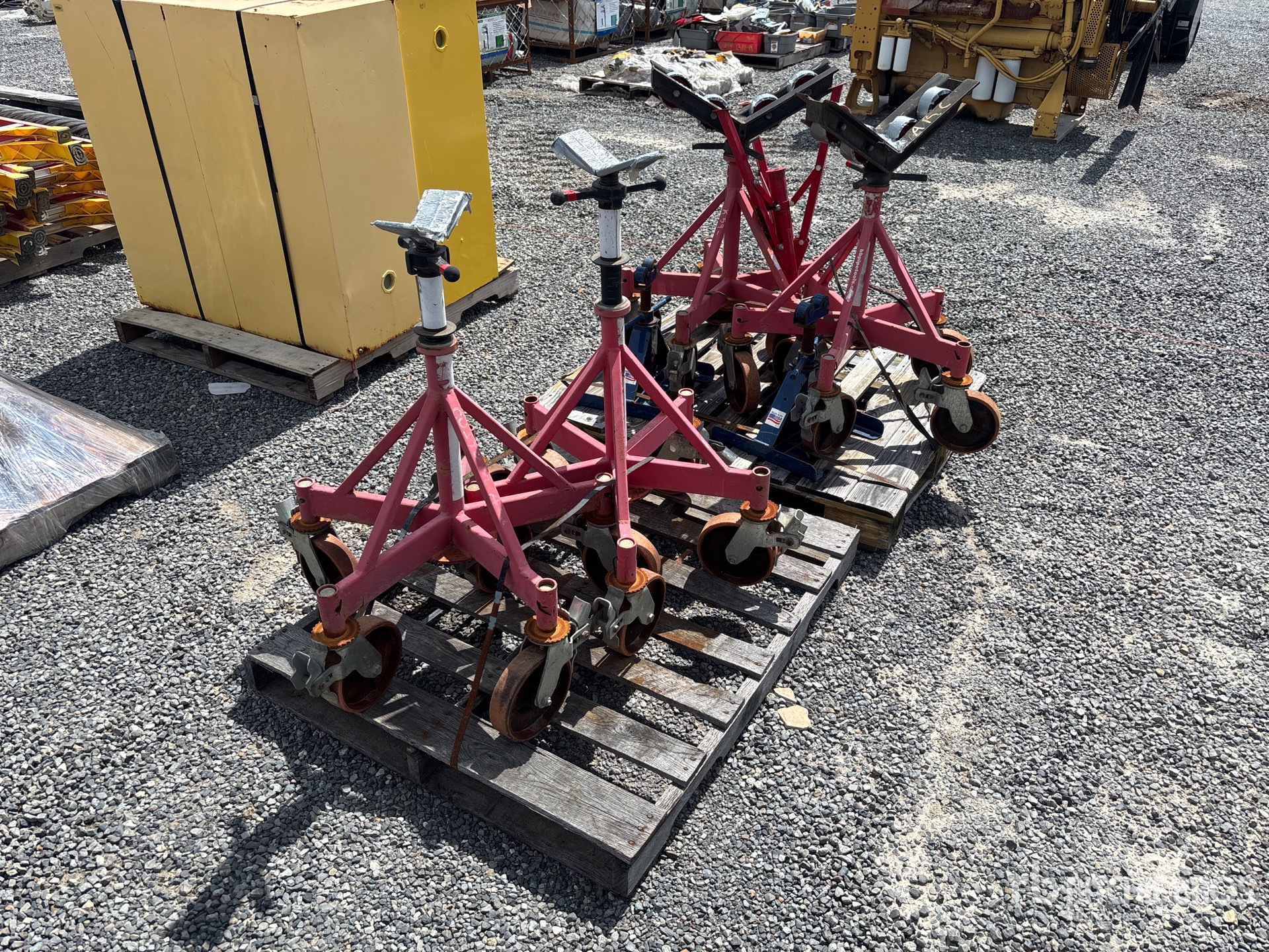 Quantity of (4) Pallets of Pipe Stand