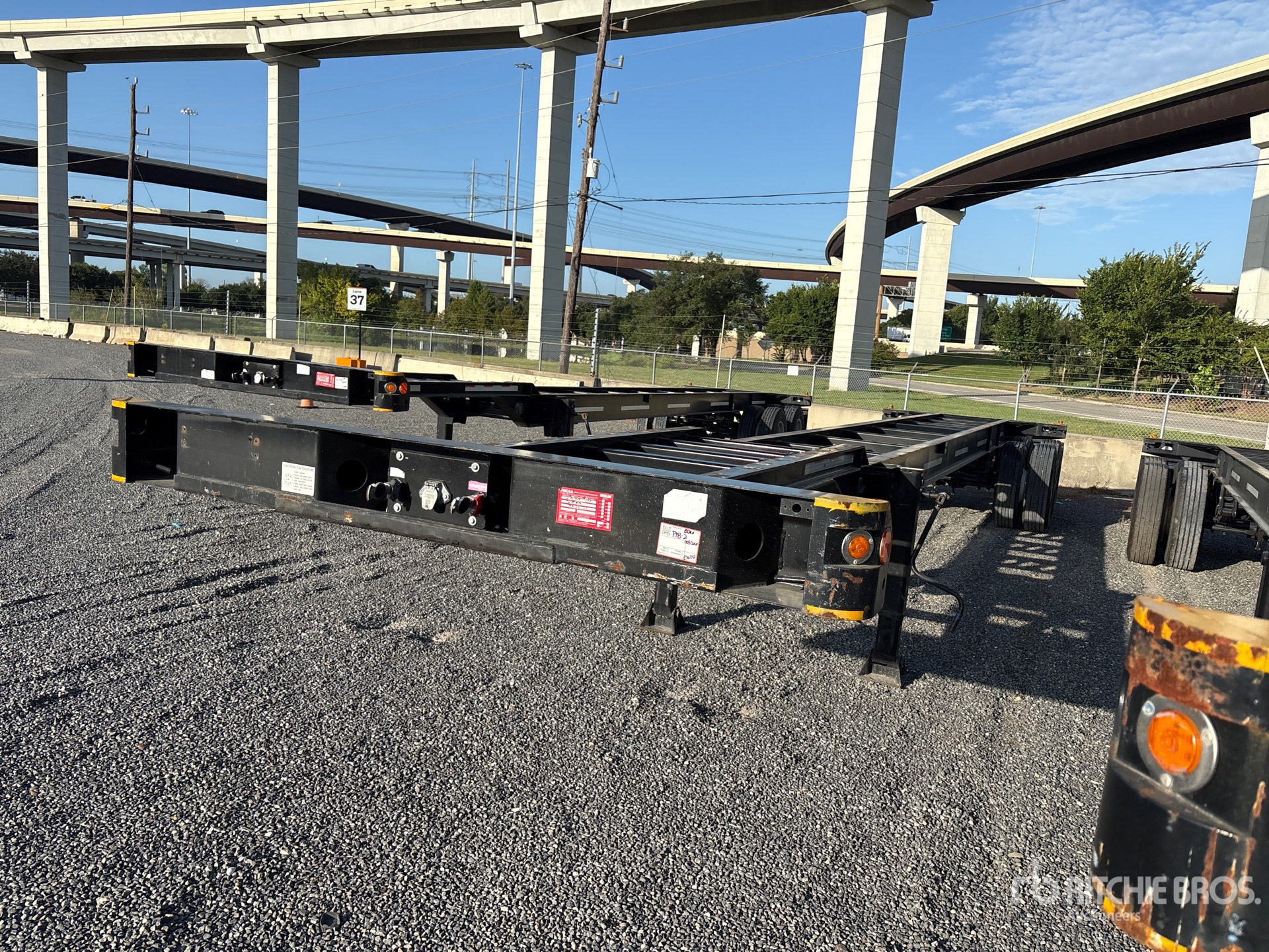 2023 Atro 40 ft T/A Container Trailer