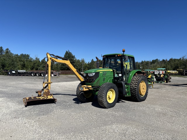 2014 John Deere 6115M 4WD Tractor