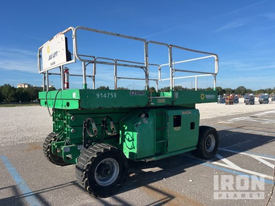 JLG 3394RT Dual Fuel Scissor Lift