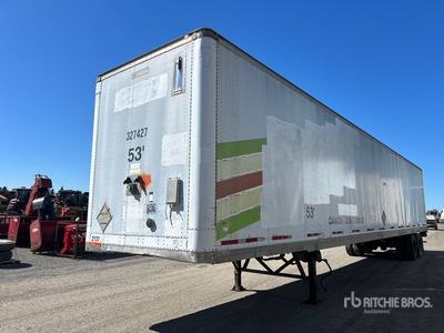 1997 Manac 53 ft x 102 in T/A Van Trailer