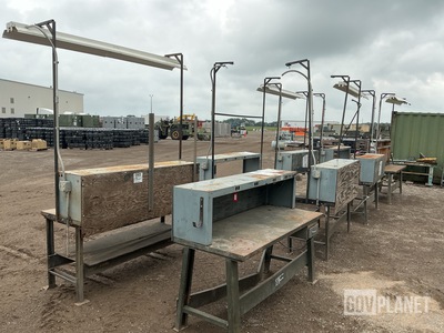 (8) Automotive Work Tables