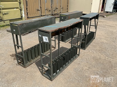 (4) Small Arms Storage Racks