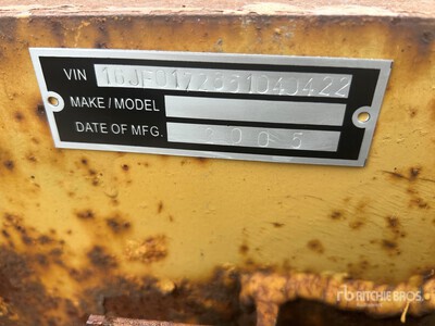 2005 Belshe T-18 Equipment Trailer