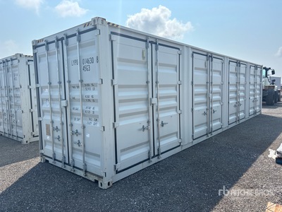 2024 40 ft High Cube Multi-Door Storage Container