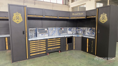 Length 3390+2030mm, Heigh 2000mm, Depth 520mm Tool Cabinet