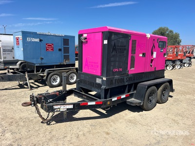 2016 Atlas Copco 56 kW Mobile Generator set