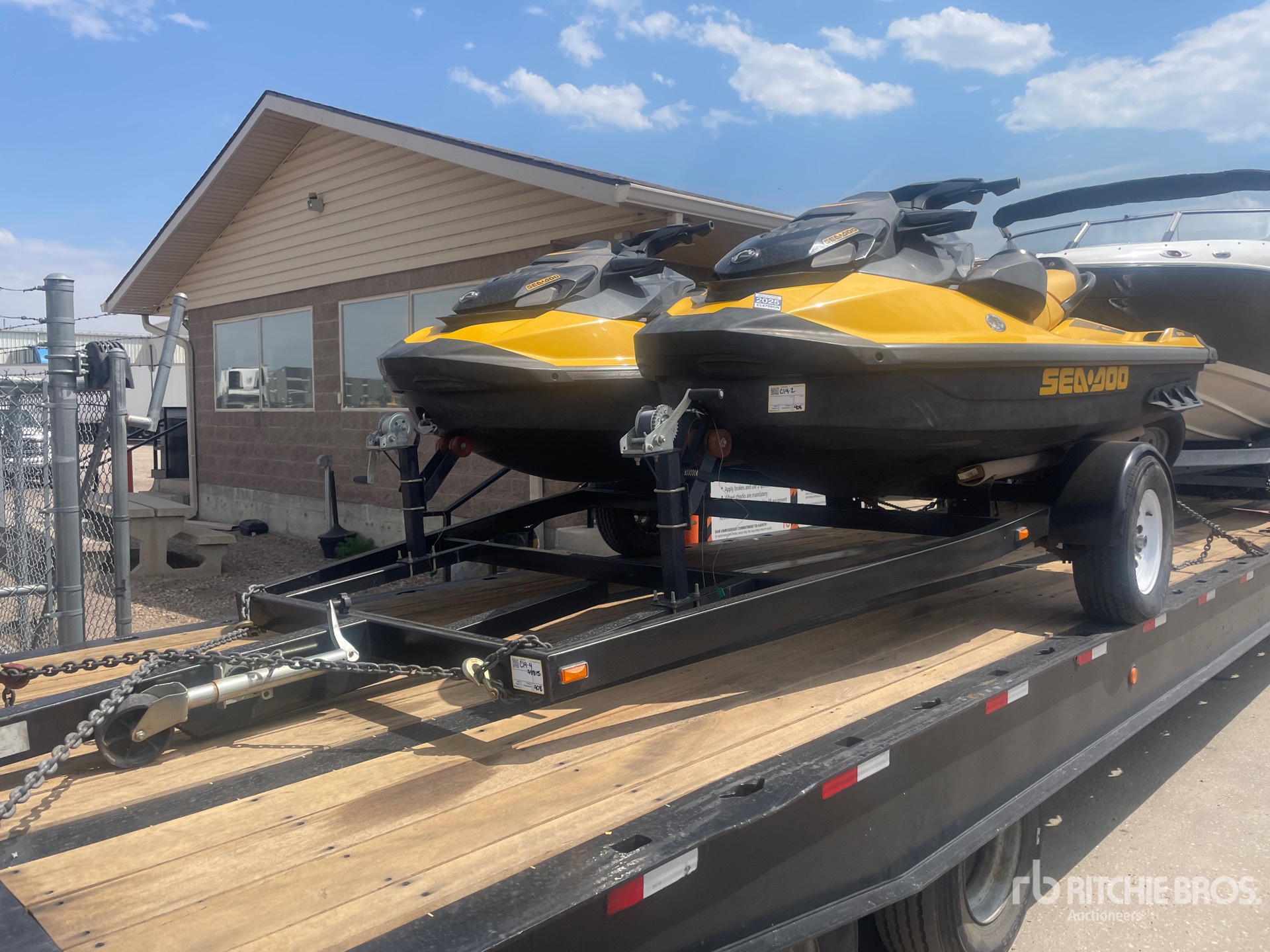 2005 TRLR 2 Place Jet Ski Boat Trailer