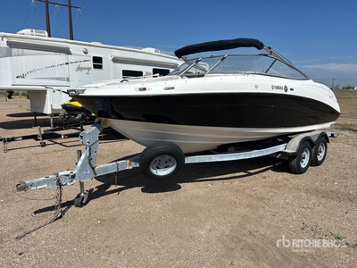 2017 Midwest 16 ft T/A Boat Trailer