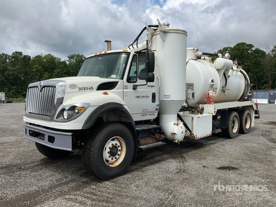2009 International 7600 6x4 Vacuüm tankwagen