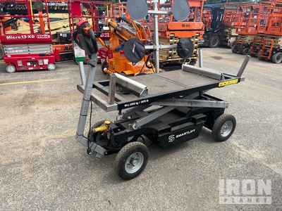 2022 Smart Lift SL Trolley 1300-k Walk-Behind Electric Motorized Material Cart , 2870 lb. Cap.