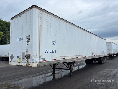 2002 Stoughton 53 ft x 102 in T/A Remorque fourgon