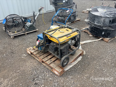 Water Pump, Portable Generator, and Walk-Behind Seeder