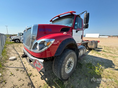 2016 International WorkStar 7600 6x4 Cab and Chassis