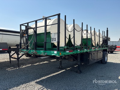 1959 Pike 32 ft S/A Flatbed Trailer
