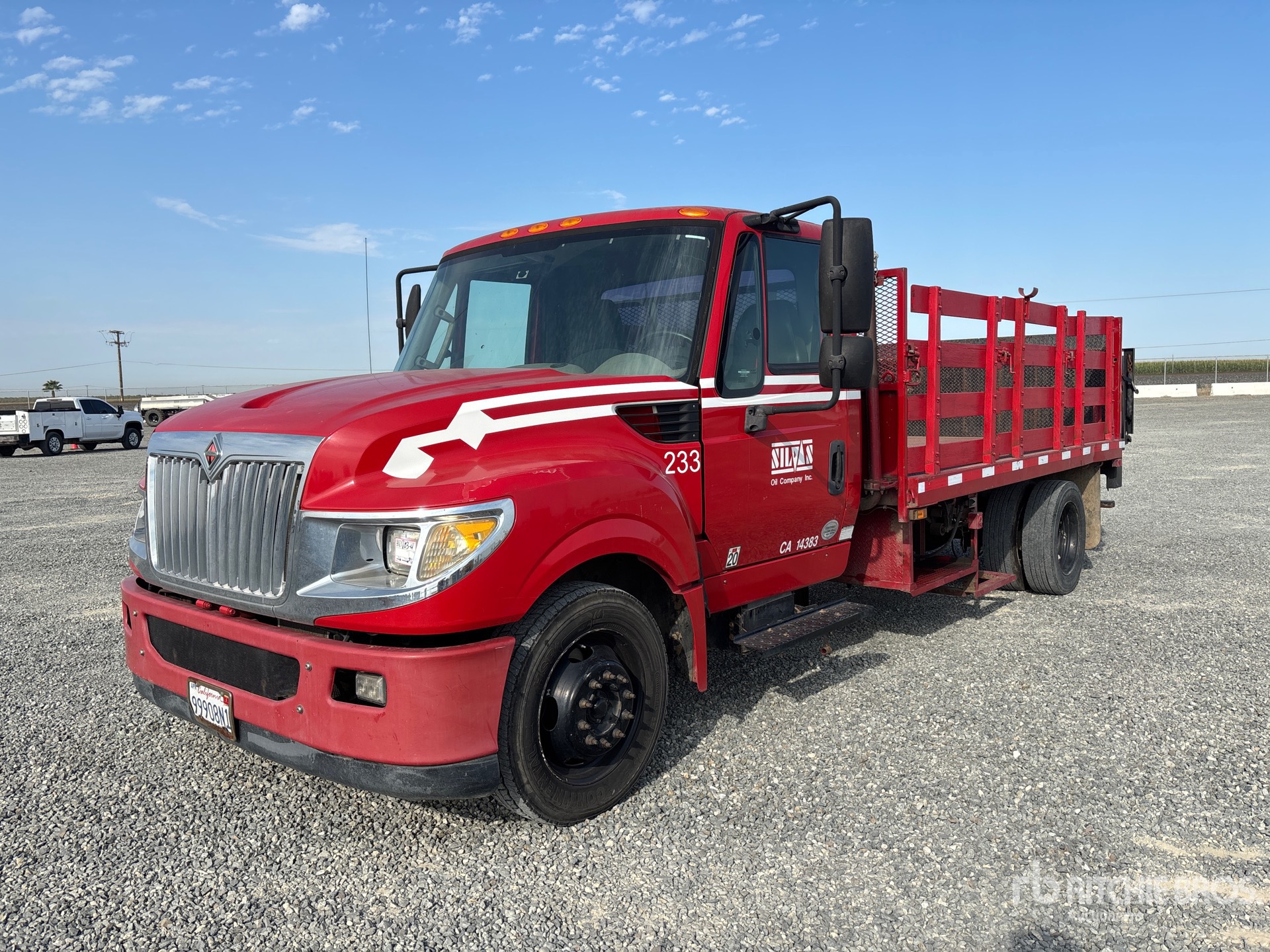 2015 International TerraStar 4x2 Flatbed Truck