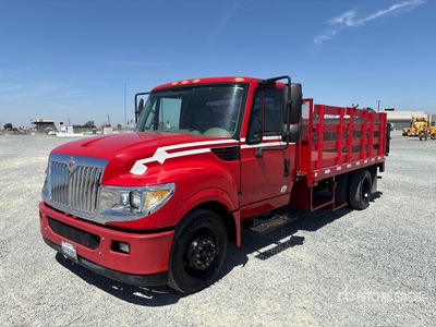 2015 International TerraStar 4x2 Flatbed Truck