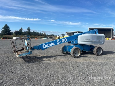 2006 Genie S60 2WD Diesel Telescopic Boom Lift