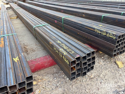 Quantity of (20) 2025 Kit Containers 1.5 in x 1.5 in x 18 ft Square Tubing Divers - Métaux (Unused)
