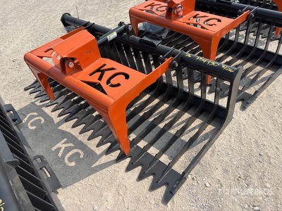 2025 Kit Containers QT-SG-S76-V3 76 in Skeleton Grappin pour chariot élévateur (Unused)