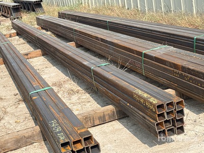 Quantity of (12) 2025 Kit Containers 2 in x 2 in x 24 ft Square Tubing (Unused)