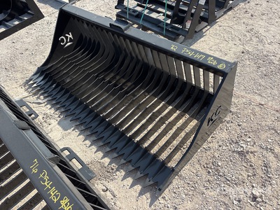 2025 Kit Containers QT-SB-H72-F 72 in Skeleton Godet pour Skid Steer (Unused)
