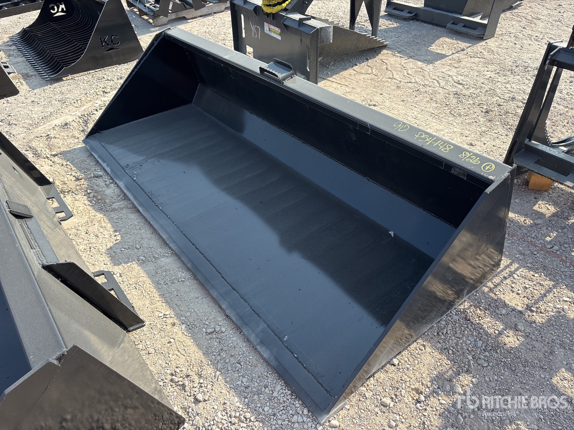 2025 Kit Containers QT-DB-S90 90 in General Purpose Skid Steer Bucket (Unused)