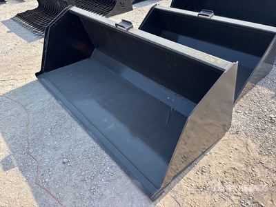 2025 Kit Containers QT-SNB-84 84 in Snow & Litter Godet pour Skid Steer (Unused)
